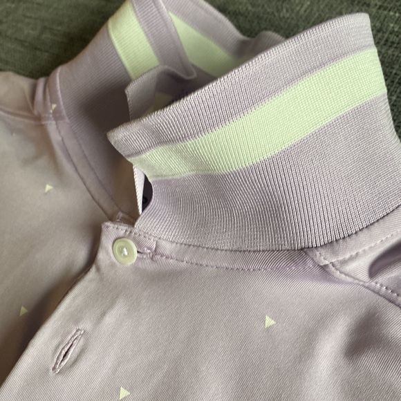 Lavendar Mens Nike Golf Polo - Picture 3 of 3